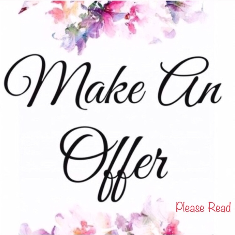 Please Read When Making Offers